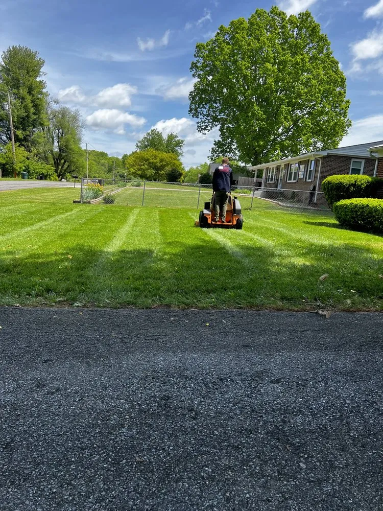 Expert lawn mowing service for outdoor upgrades in Fairlawn, VA by Redline Lawn Care