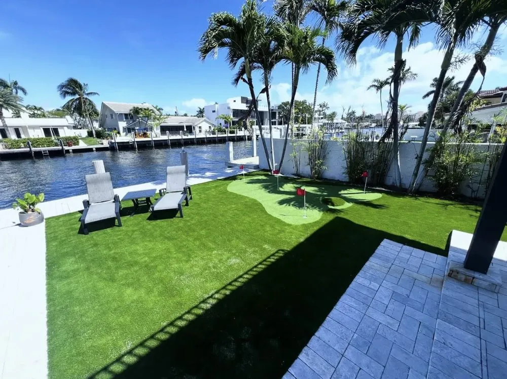 Reliable outdoor landscaping for beautiful yards in Plantation, FL by Redline Turf & Lighting