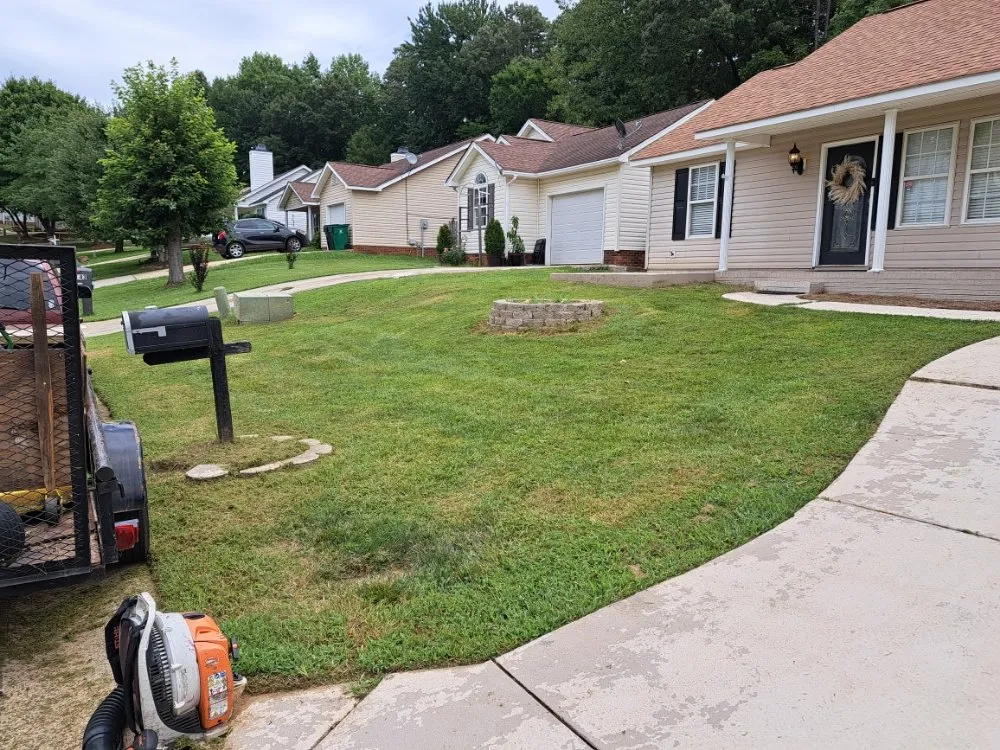 Affordable garden landscaping for residential properties in Salisbury, NC by Redneck lawn Care