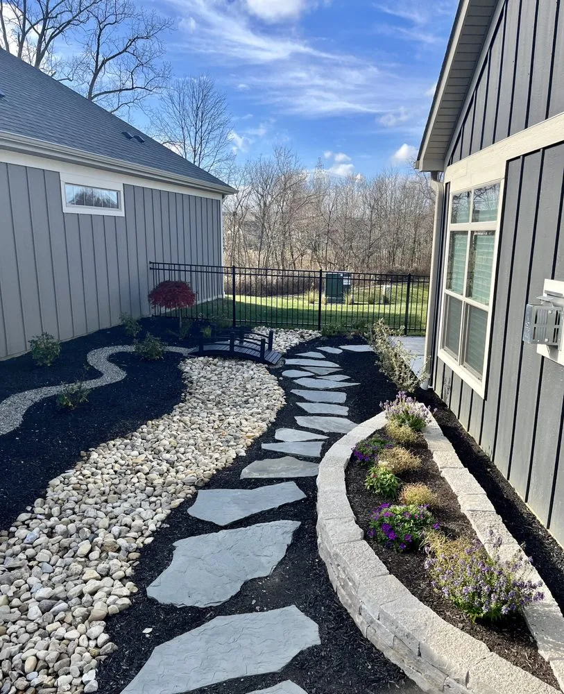 Reliable residential landscaping for residential properties in Westerville, OH by Redpine Landscaping