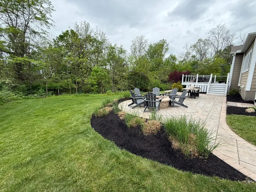 Professional yard cleanup service for residential properties across Hilliard, OH - RedPines Landscaping