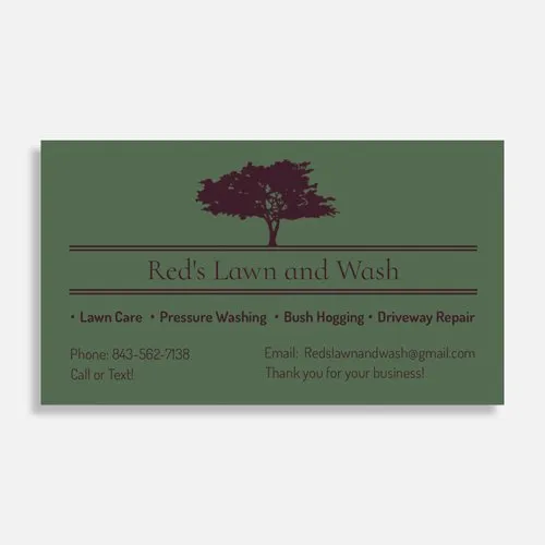 Expert landscaping services in Walterboro, SC by Red's Lawn and Wash