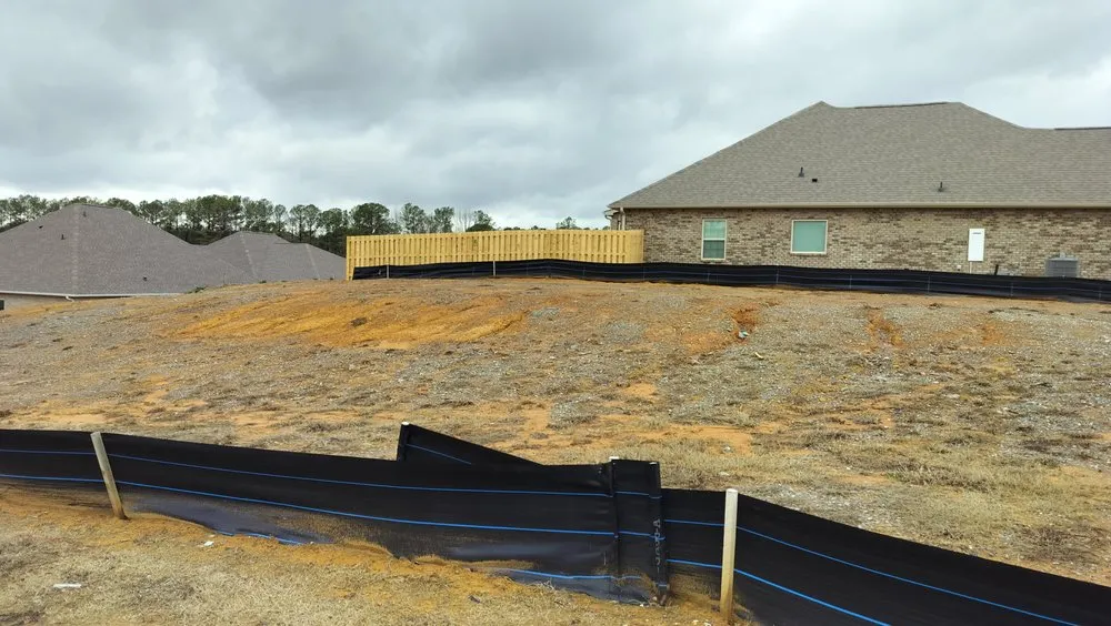 Professional yard cleanup service in Moulton, AL by Red's Lawn Care & Fence Repair