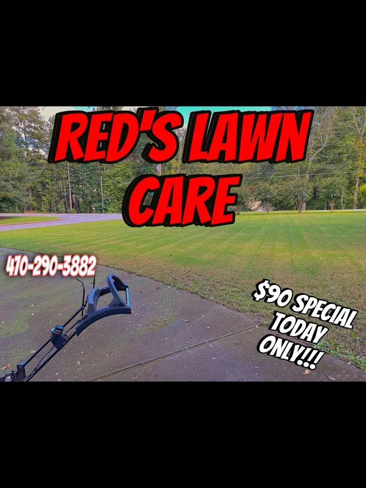 Affordable residential landscaping near you in Hampton, GA by Red's Lawn Care