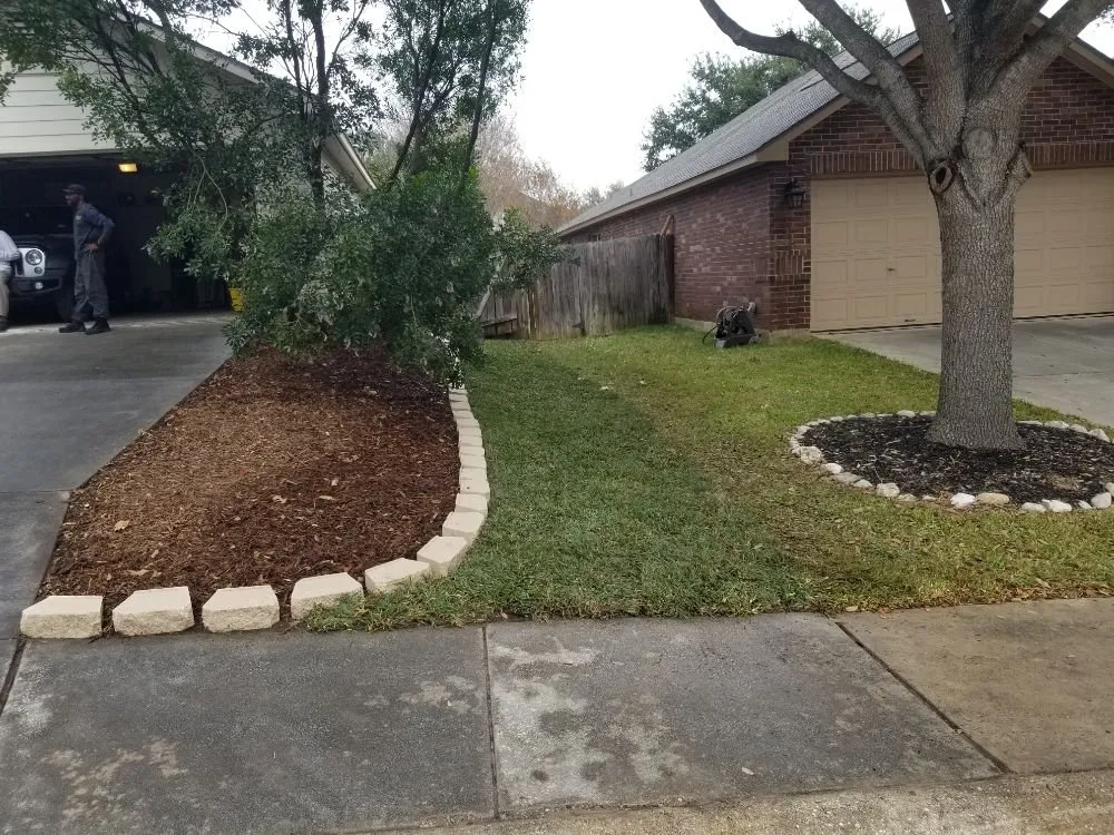 Expert outdoor landscaping in San Antonio, TX by Reds Lawn Care Service