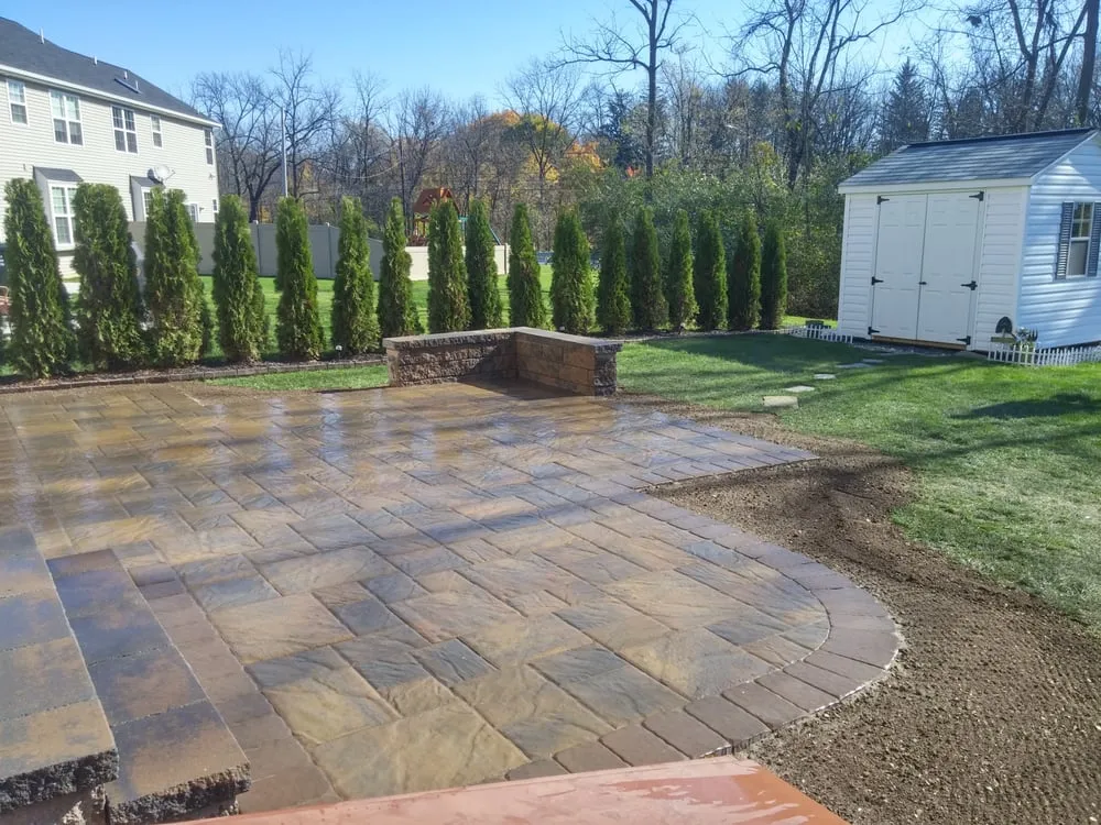 Custom yard cleanup service in Whitehall, PA by Redstone Landscaping