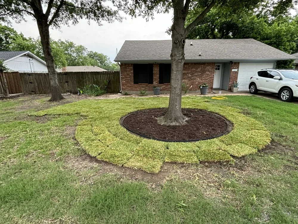 Custom residential landscaping experts serving Terrell, TX - Redstripe Lawn Care