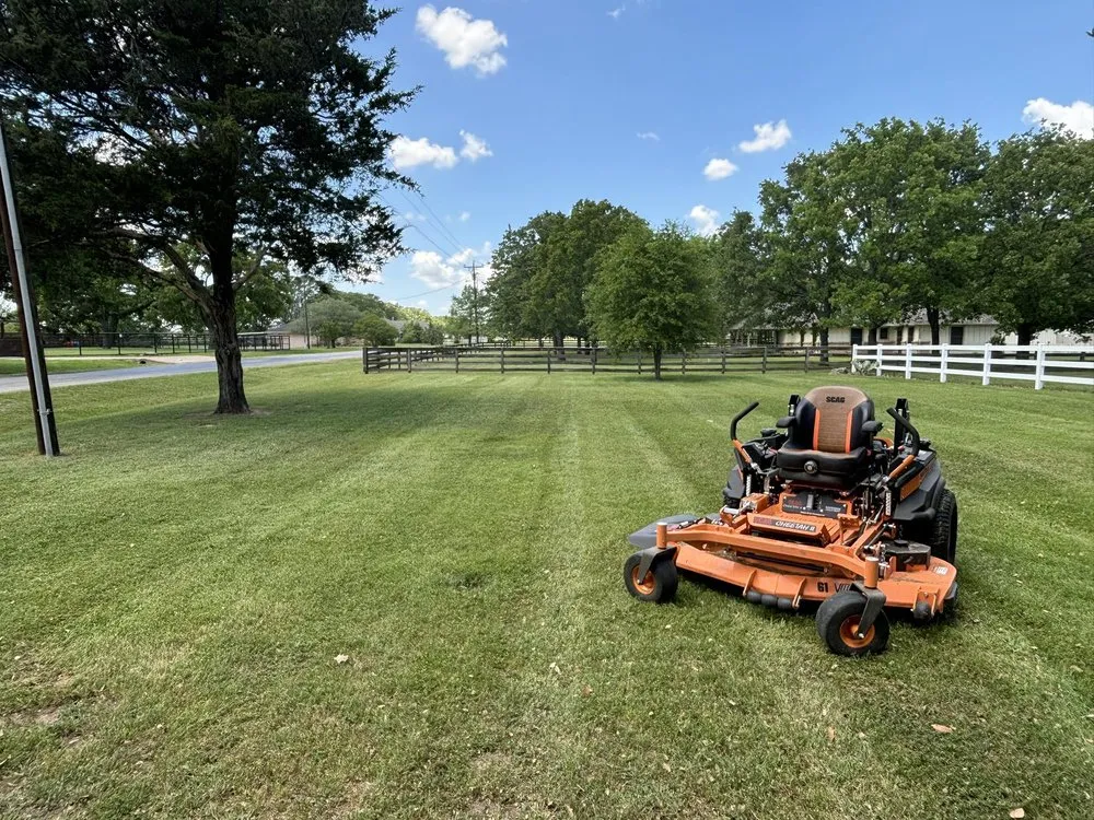 Professional landscaping services for residential properties across Terrell, TX - Redstripe Lawn Care
