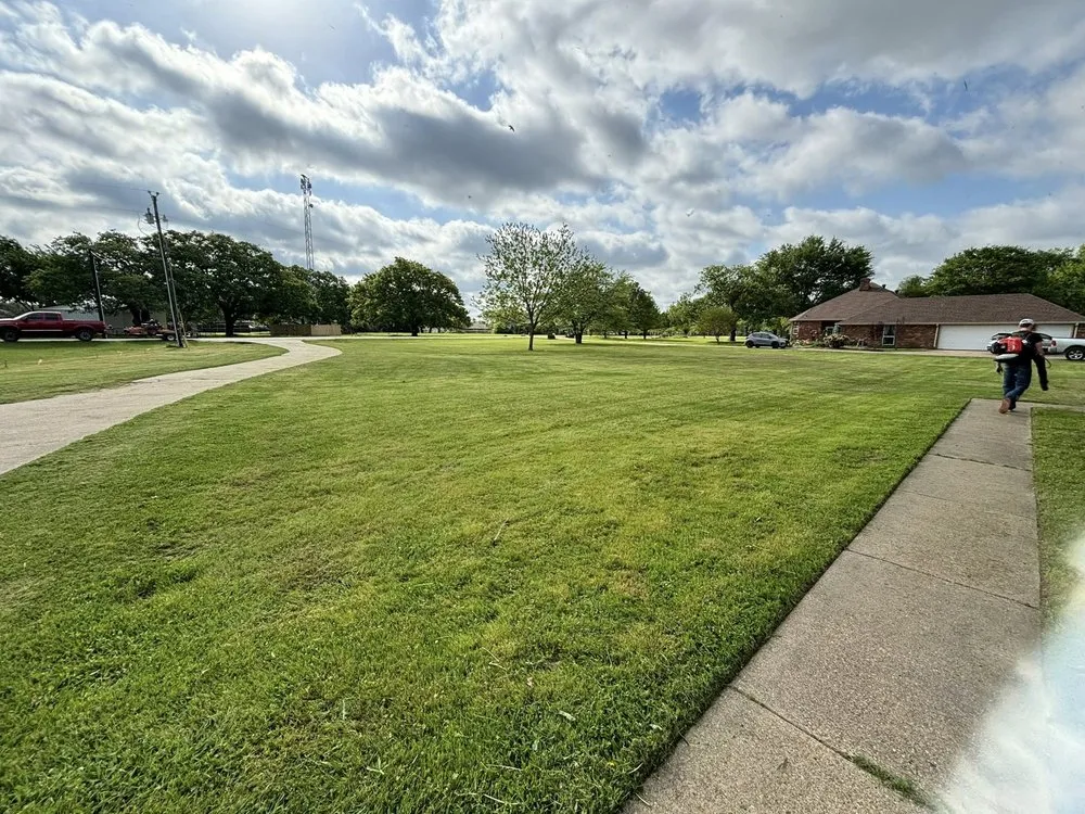 Reliable landscape design near you in Terrell, TX by Redstripe Lawn Care