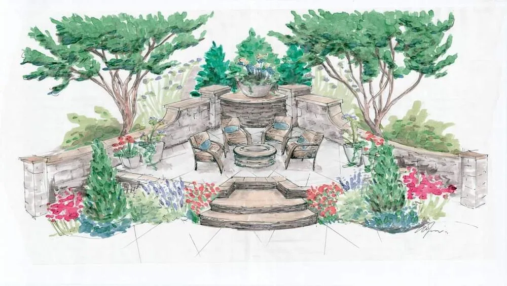 Expert residential landscaping for residential properties across Cornelius, NC - Redux Design Group