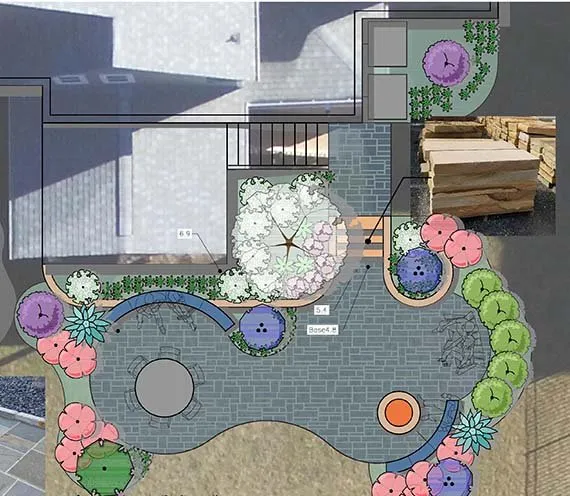 Custom yard cleanup service for outdoor upgrades in Cornelius, NC by Redux Design Group