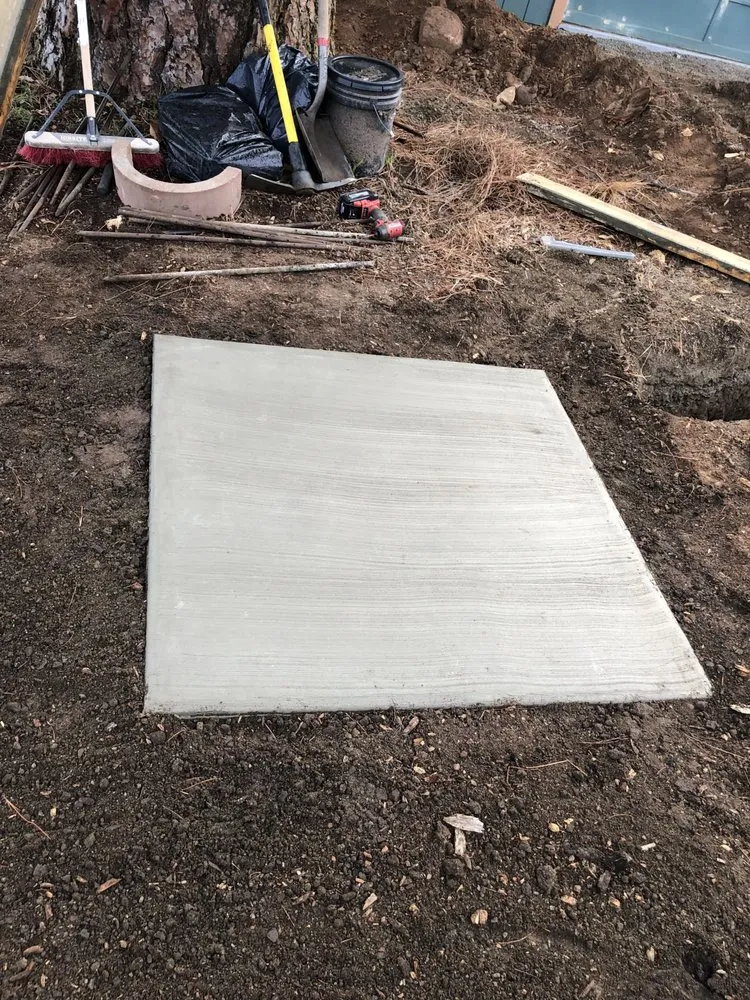 Custom landscape installation in Medford, OR by Redwood Contracting