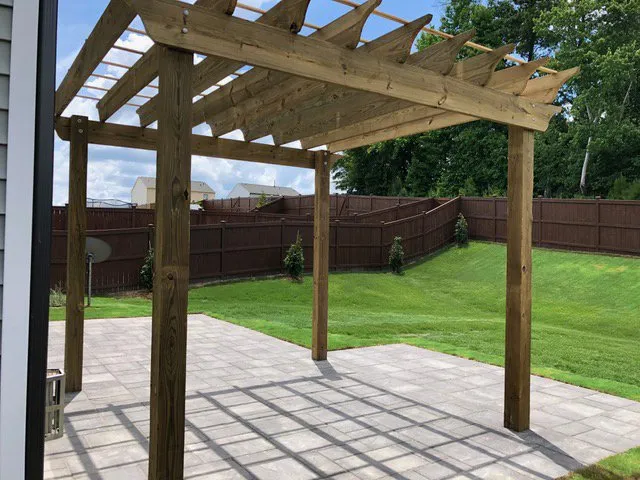 Expert yard maintenance with custom design across Raleigh, NC - Redwood Land Design