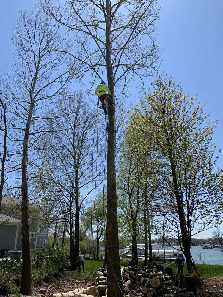 Expert garden landscaping with custom design in Thorntown, IN by Redwood Landscape