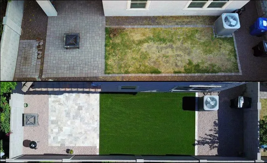 Top-rated yard cleanup service in Mesa, AZ - Redwood Landscaping