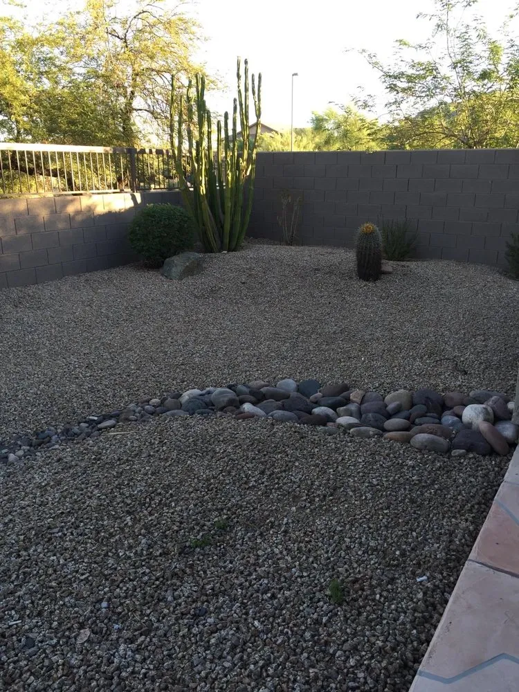 Affordable landscape design in Mesa, AZ by Redwood Landscaping