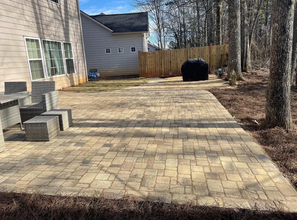 Custom landscaping services in Auburn, GA by Redwood Outdoor Designs