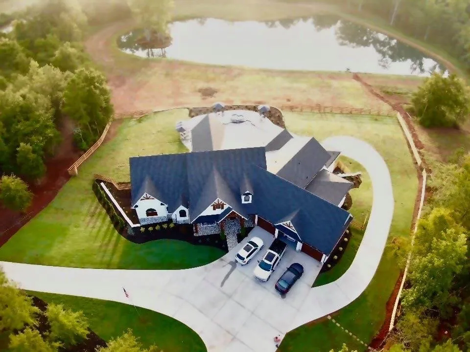 Local lawn mowing service in Auburn, GA by Redwood Outdoor Designs