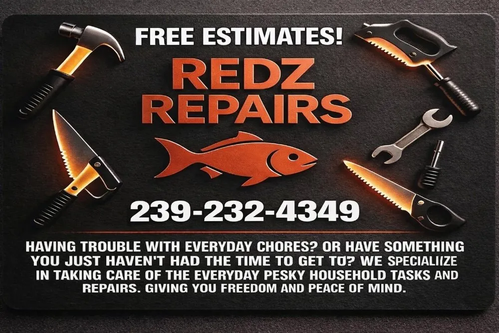Professional yard maintenance for outdoor upgrades across Cape Coral, FL - Redz Repairs