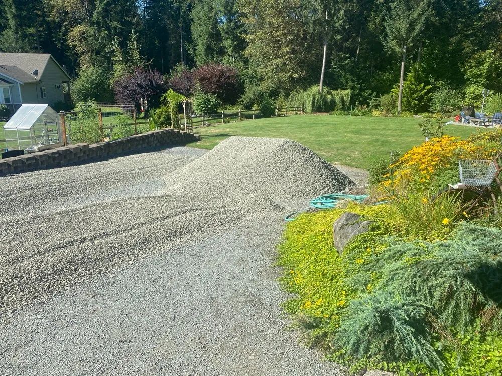 Affordable landscape design for homes in Arlington, WA by Reece Aggregates and Recycling