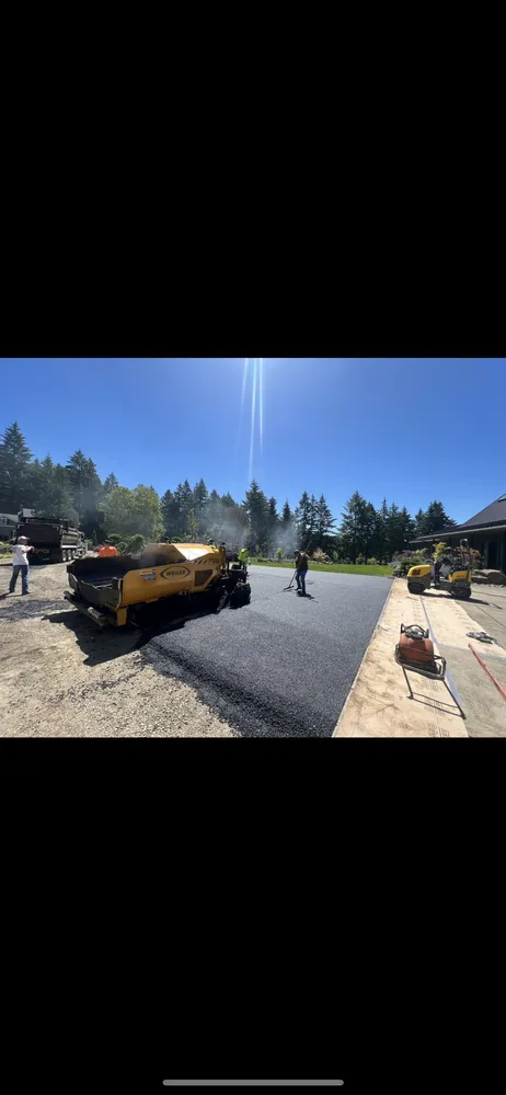 Custom landscape installation in Sherwood, OR by Reece Johnson Paving Excavation