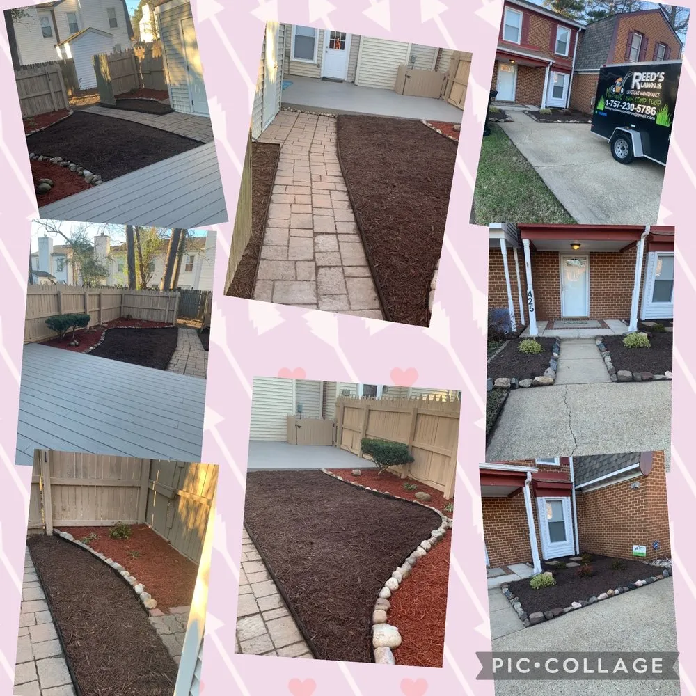 Professional landscape installation in Portsmouth, VA - Reed’s Lawn and Landscape Maintenance