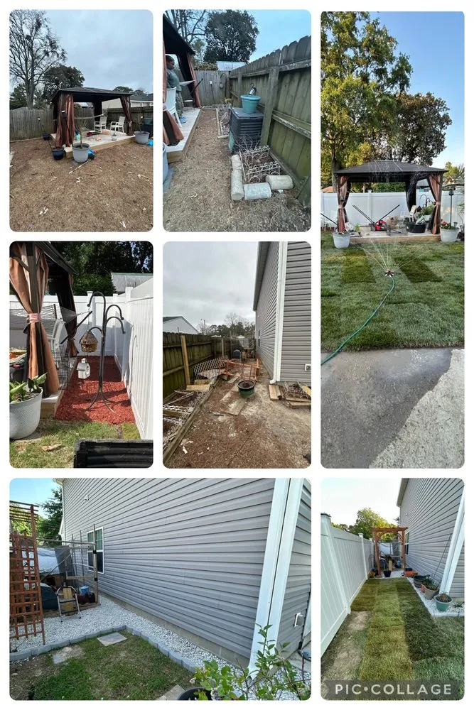 Reliable yard cleanup service for homes across Portsmouth, VA - Reed’s Lawn and Landscape Maintenance