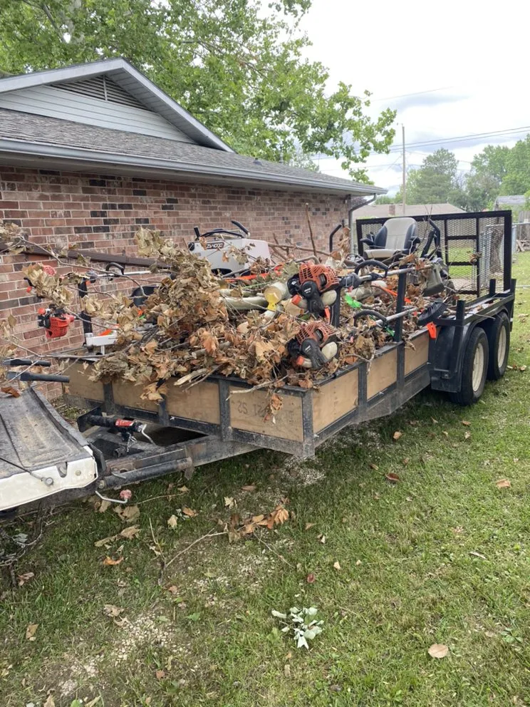 Custom garden landscaping with custom design across West Fork, AR - Reed’s Lawn Service