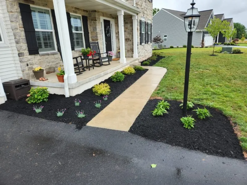 Professional landscape installation in Newville, PA by Reed's Lawncare & Landscaping