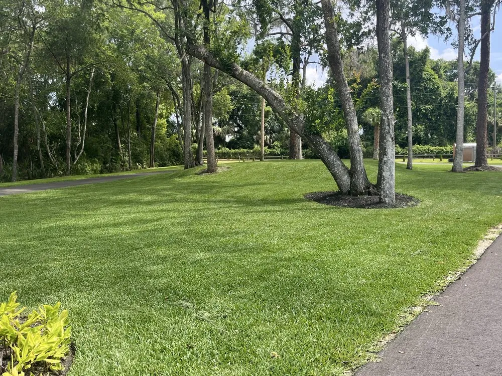 Local landscape installation in Crescent City, FL by Reed’s Leaf & Lawn