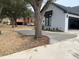 Professional landscaping services for year-round maintenance across Lake Dallas, TX - Reel Construction and Concrete