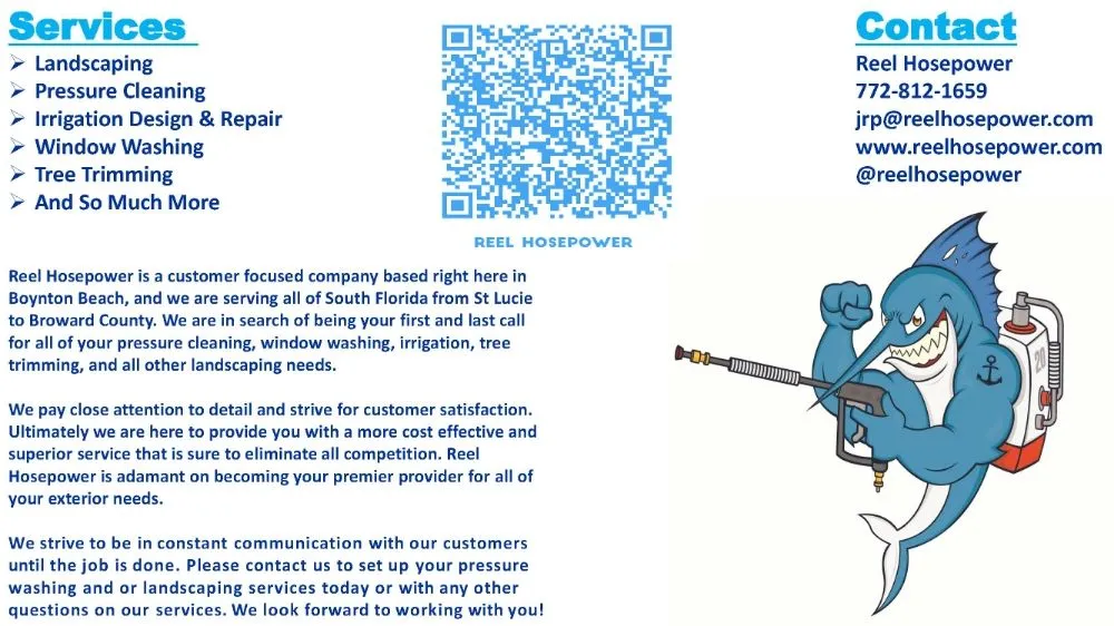 Top-rated landscape installation for outdoor upgrades in Boynton Beach, FL by Reel Hosepower