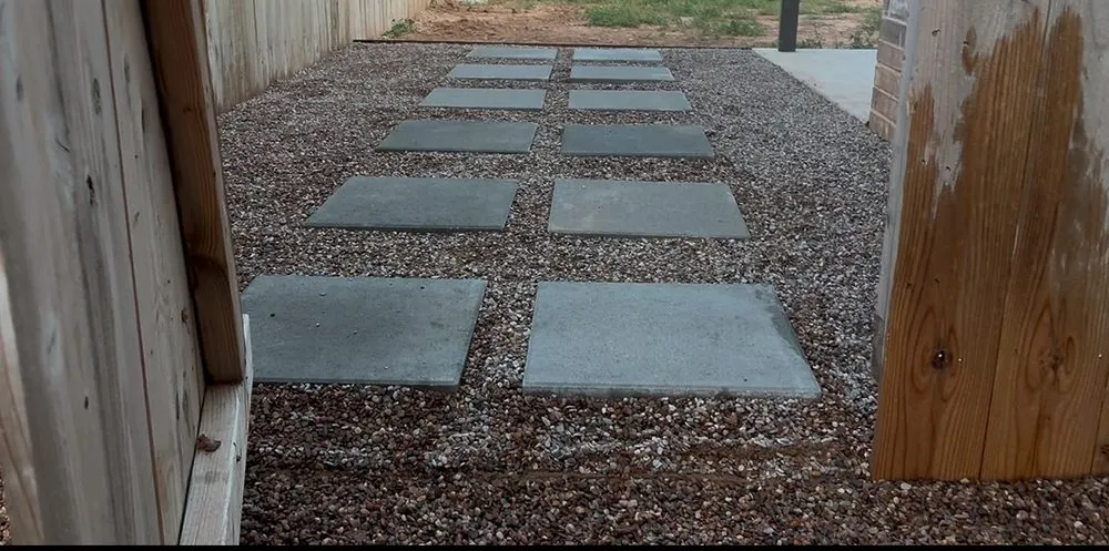 Professional residential landscaping for residential properties in Lubbock, TX by Reel Landscaping