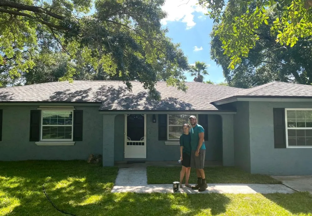 Professional landscape installation for residential properties in Kingsport, TN by Rees Paint & Design