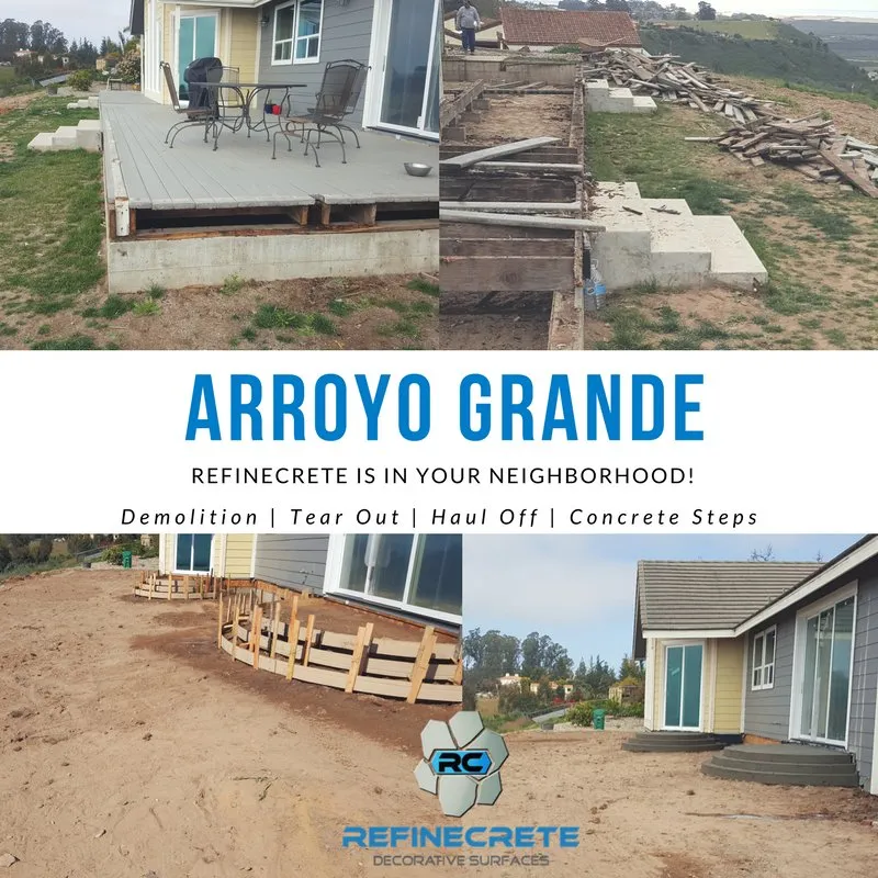 Affordable yard cleanup service experts serving Santa Maria, CA - Refinecrete Decorative Surfaces