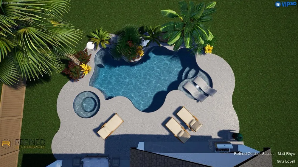 Local landscape installation for beautiful yards across Forney, TX - Refined Outdoor Spaces