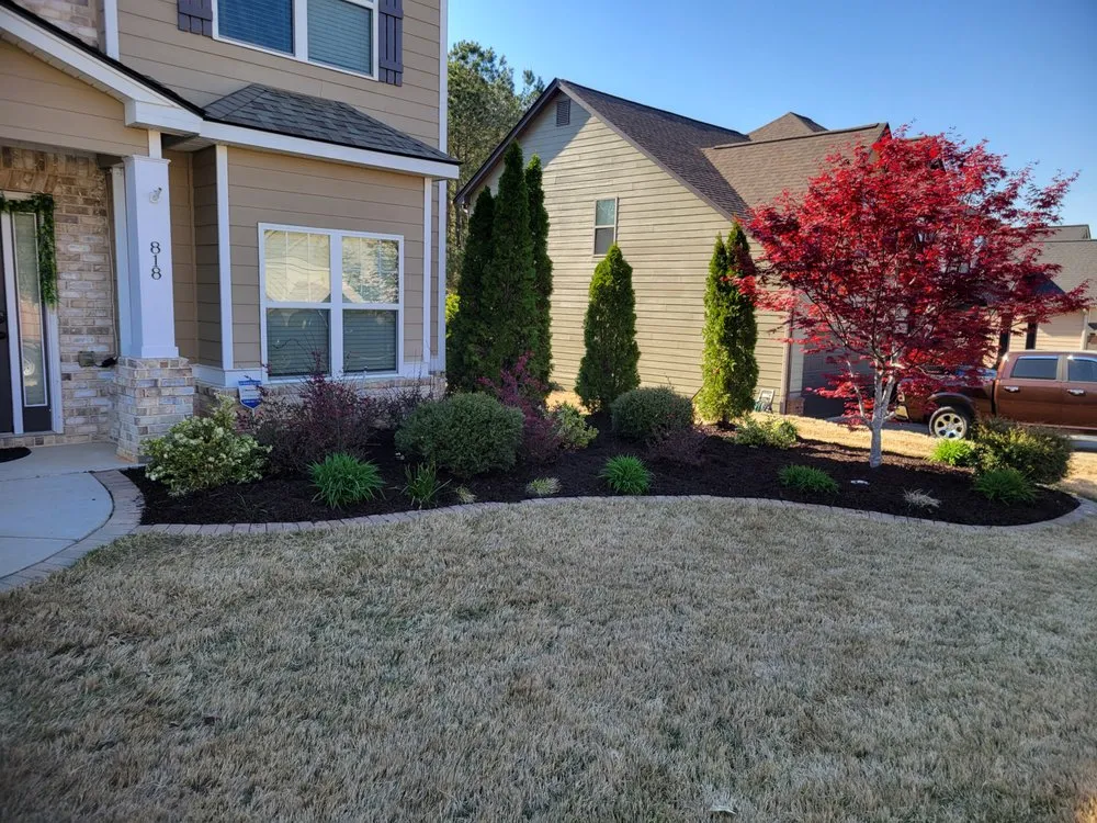 Local landscape installation in Grovetown, GA - Refining Spray Solutions