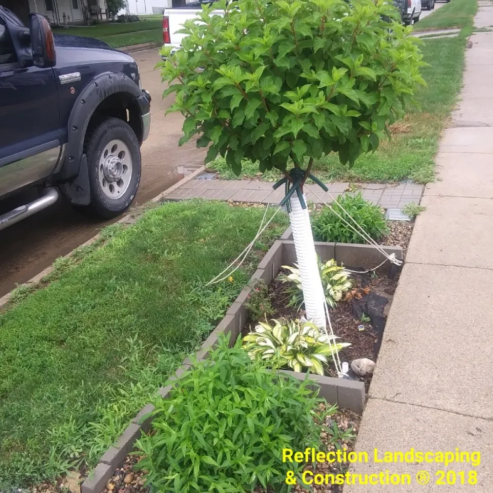 Reliable outdoor landscaping for residential properties in Norfolk, NE by Reflection Landscaping & Construction