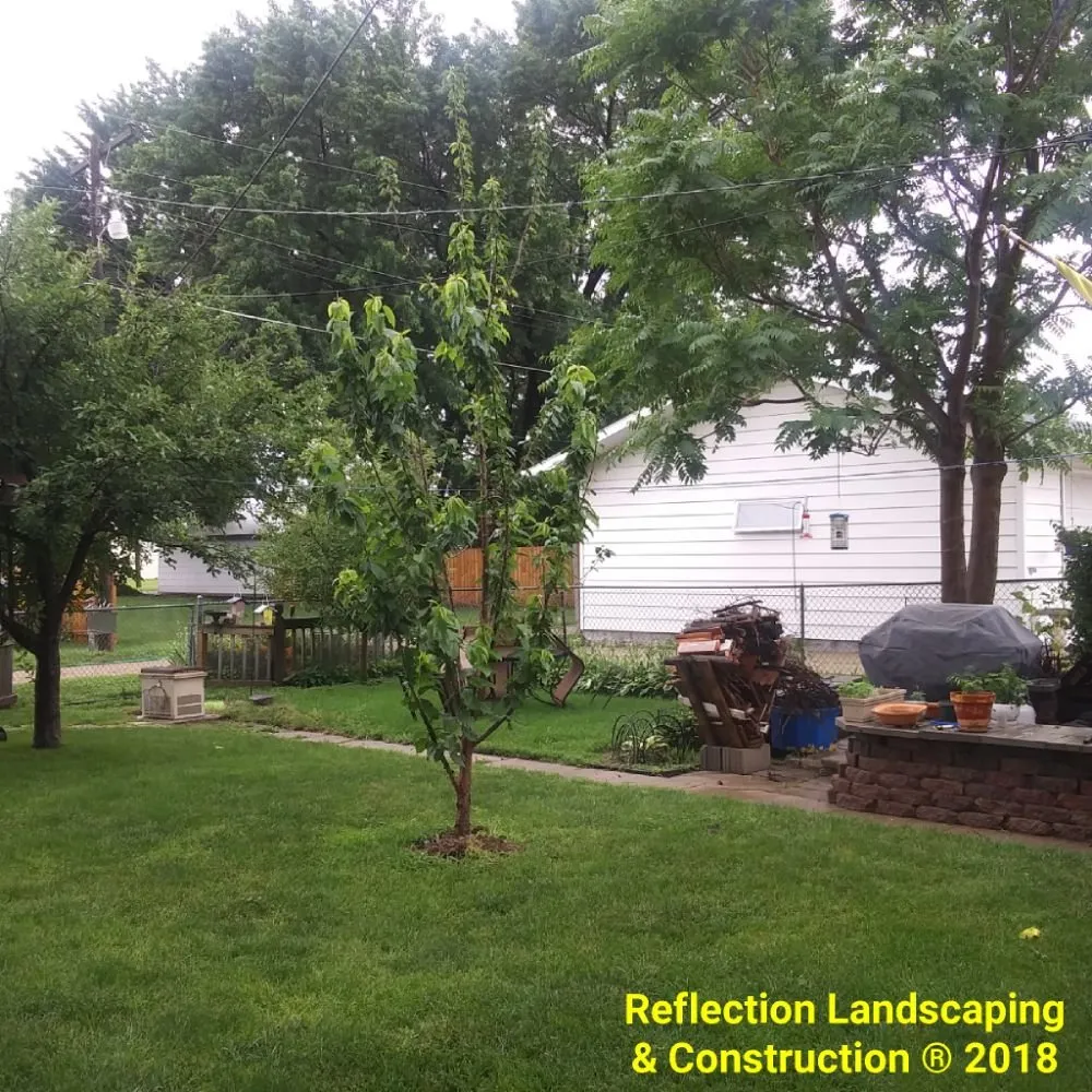 Professional landscape installation in Norfolk, NE by Reflection Landscaping & Construction