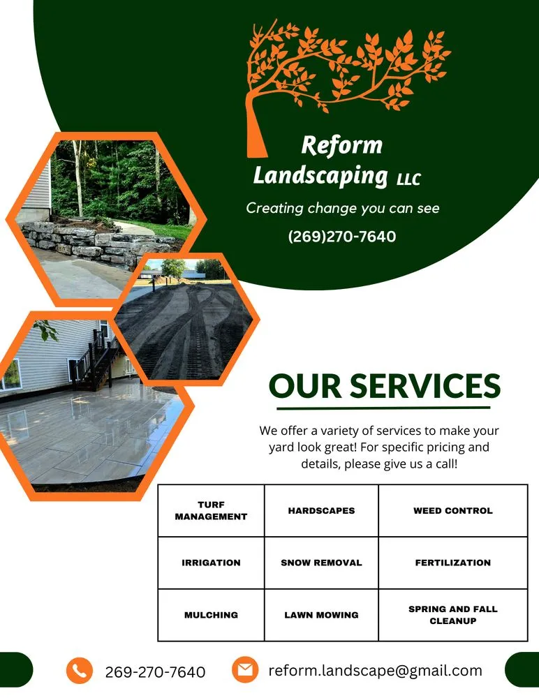 Top-rated lawn care service experts serving Holland, MI - Reform Landscaping