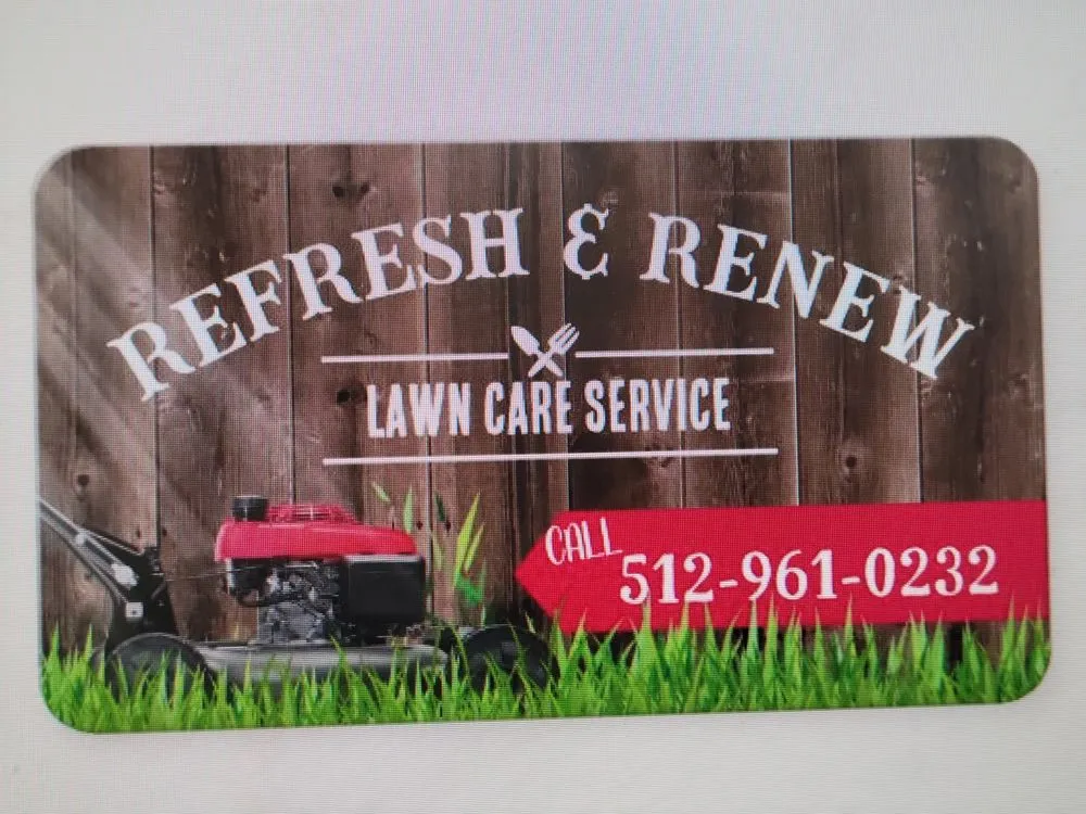 Trusted outdoor landscaping in Cedar Park, TX by Refresh & Renew Lawn Care Service