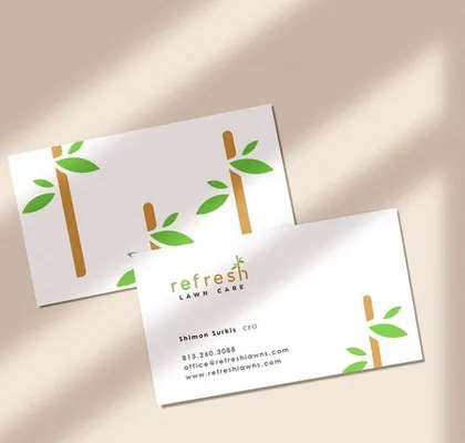 Refresh Lawn Care Logo