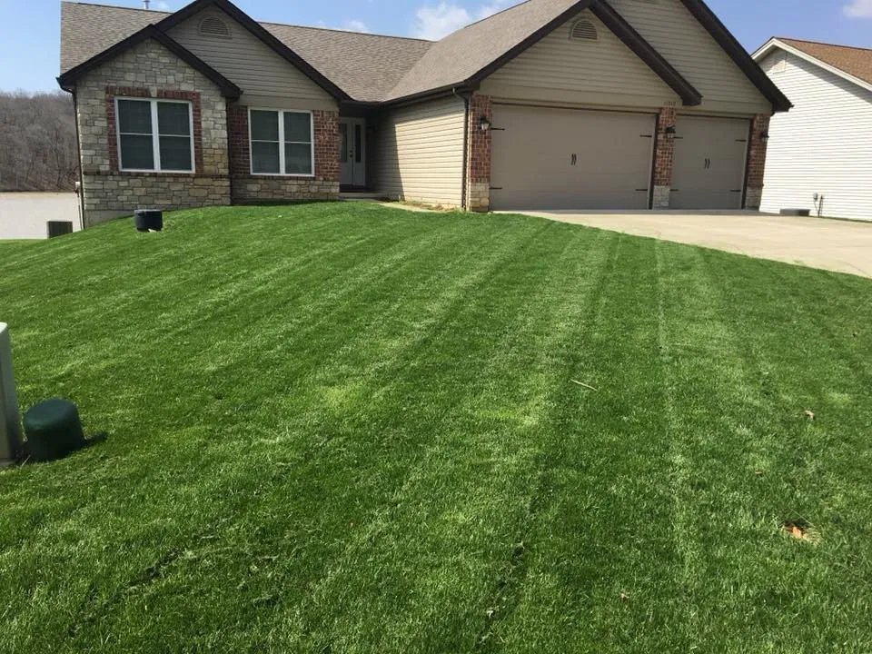 Expert yard cleanup service for residential properties in Wentzville, MO by Refresh Outdoor Services