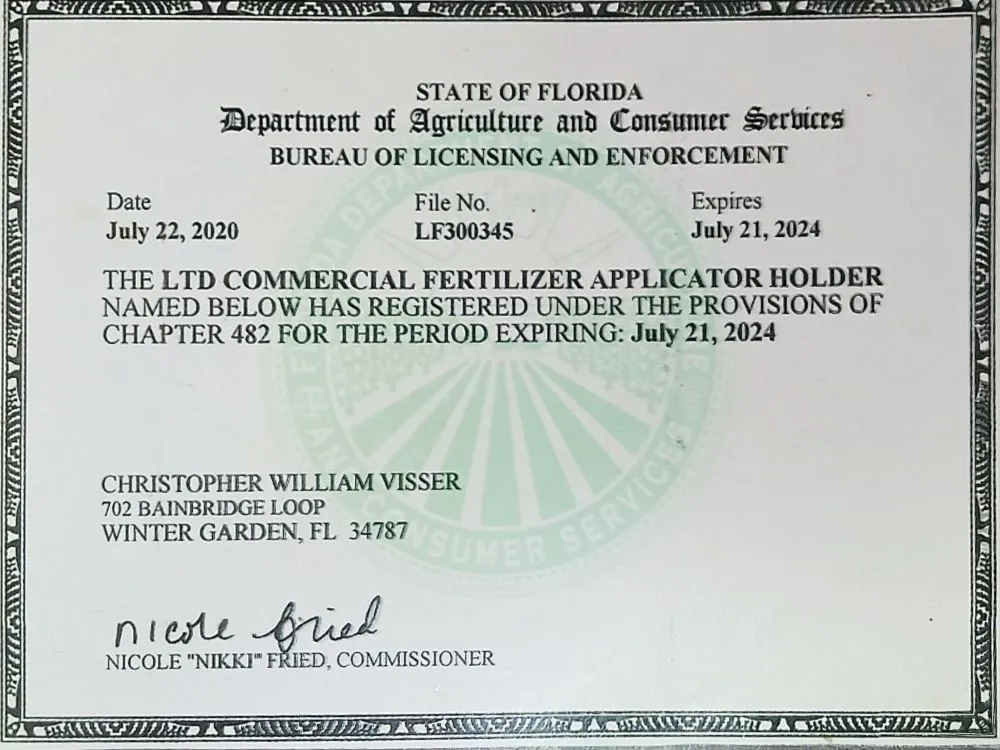 Expert yard cleanup service in Clermont, FL by Regal Scapes of Clermont