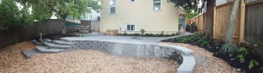 Affordable landscape installation in Seattle, WA by Regeneration Landscaping