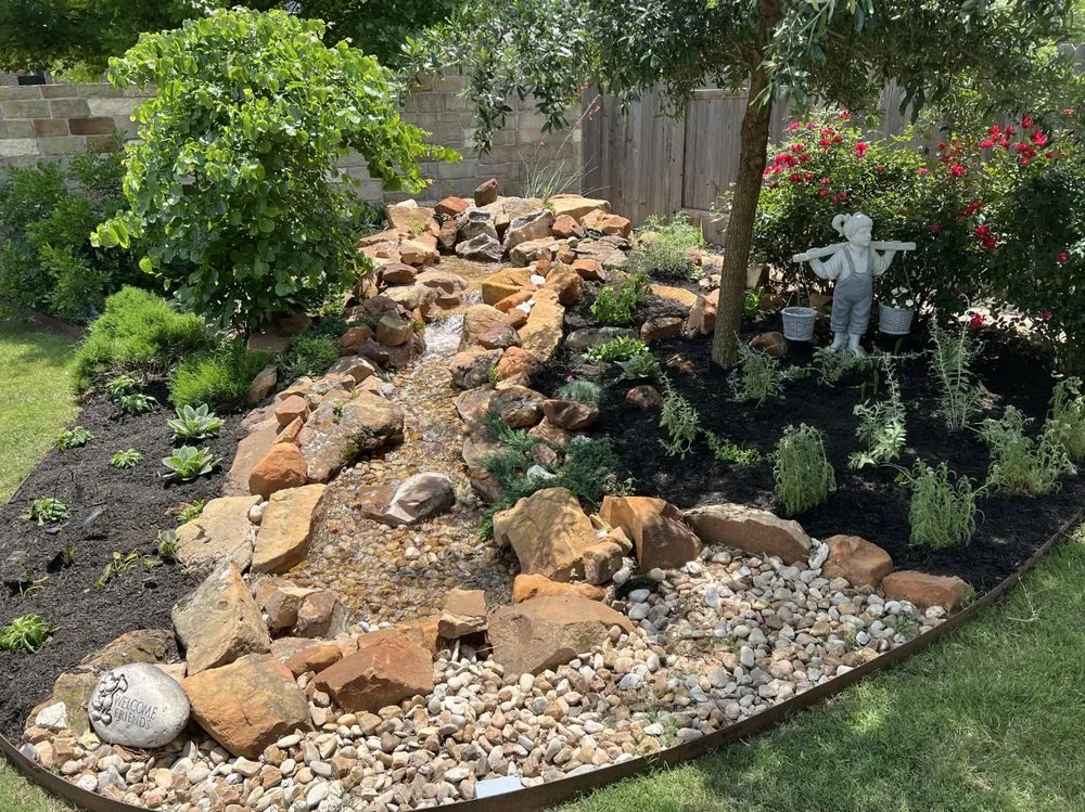 Expert lawn mowing service for residential properties in Cedar Park, TX by Reidco Service Company