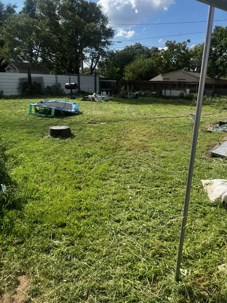 Professional landscape installation in Woodward, OK by Reids Landscaping