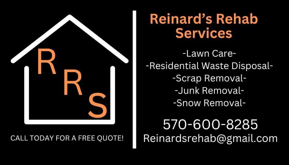 Custom yard cleanup service in Northumberland, PA by Reinards Rehab Services