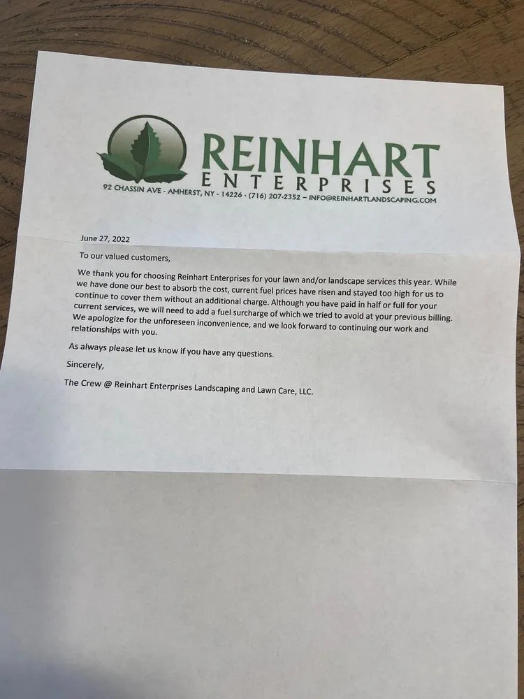 Local landscaping services for outdoor upgrades across Amherst, NY - Reinhart Enterprises Landscaping and Lawn Care