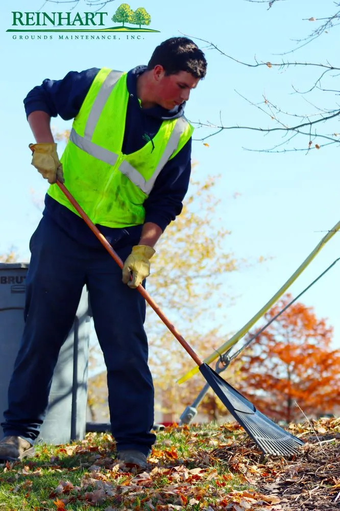 Custom garden landscaping for residential properties in Bloomington, IL by Reinhart Landscaping & Snow